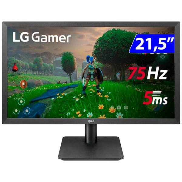 Monitor Gamer LG 21.5" VA Full HD HDMI 75Hz AMD FreeSync 22MP410-B — LG