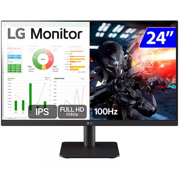 Monitor Gamer LG 24MS500 24" Full HD 100Hz IPS HDMI — LG