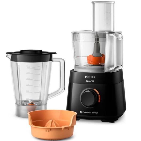 Multiprocessador de Alimentos Philips Walita PowerChop 2 Velocidades 600W — Philips Walita