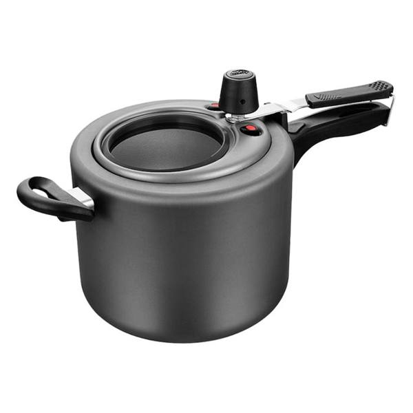 Panela de Pressão com Visor MTA Alumínio Antiaderente 4,5L 6002 — Mta