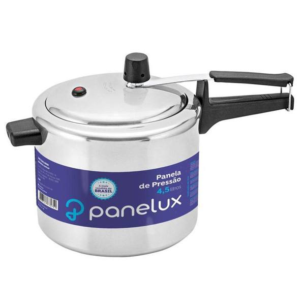 Panela de Pressão Panelux Alumínio Polido 4,5L Classic — Panelux