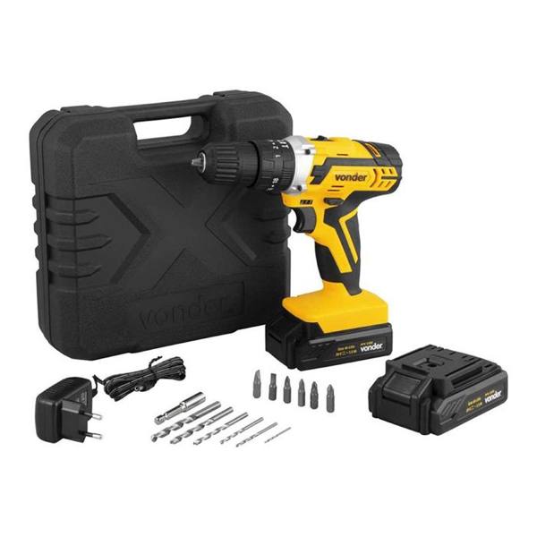 Parafusadeira Furadeira de Impacto Vonder Bateria 3/8 Polegadas PFV238I — Vonder