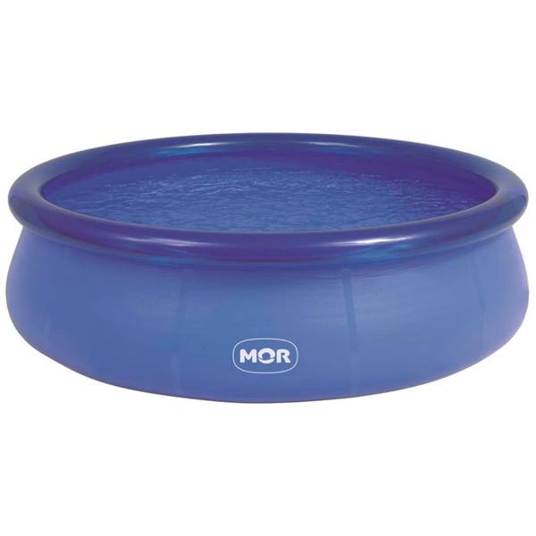 Piscina Inflável com Válvula de Filtro e Kit Reparo Mor Redonda 3400L — MOR
