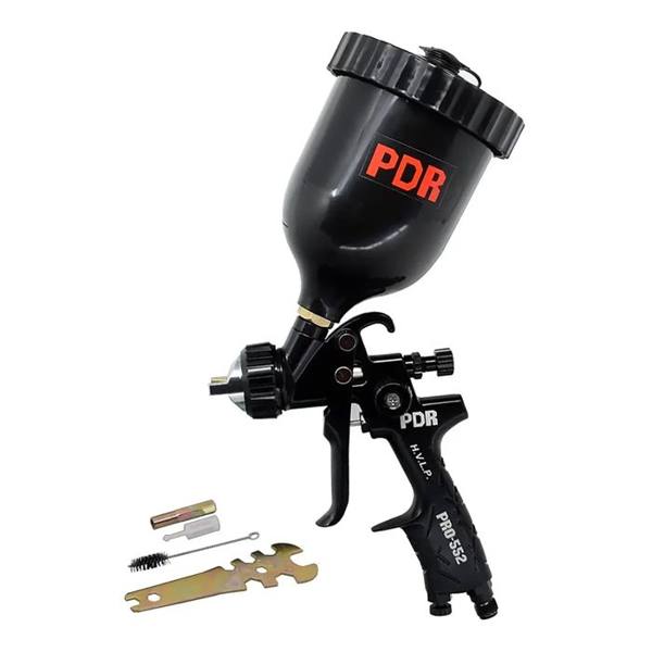 Pistola de Pintura Gravidade PDR Pro552 HVLP 600mL Bico 1,4mm — Sem marca