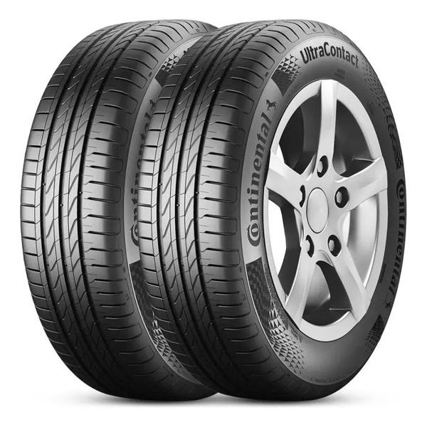 Pneu Aro 15 195/65r15 91h Ultracontact Continental H 2 Unidades — Continental