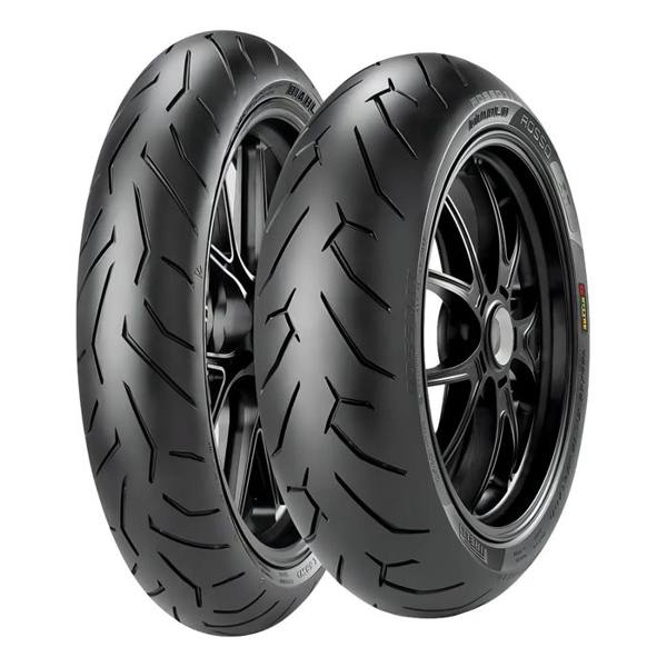 pneu Pirelli 2 140/70r17 66h 110/70r17 54h diablo rosso 2 — Pirelli