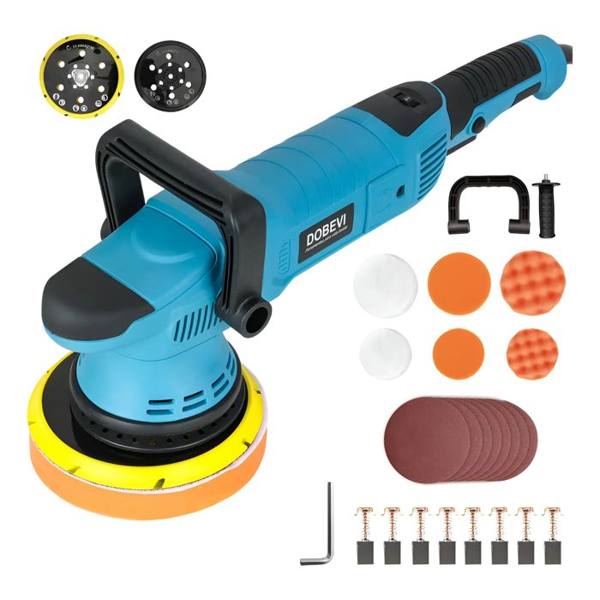 Politriz Eletrica Roto Orbital 15mm 5 E 6 Pol 1600w — Sem marca