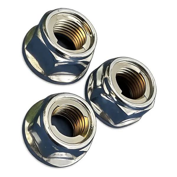 Porcas De Eixos E Balança Cromado Cg 125/150/160 — Sem marca