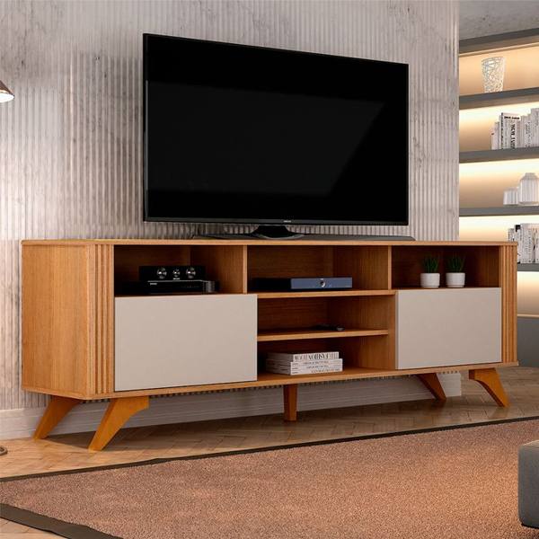 Rack para TV até 65” 2 Portas Mariana Valdemóveis — Valdemoveis