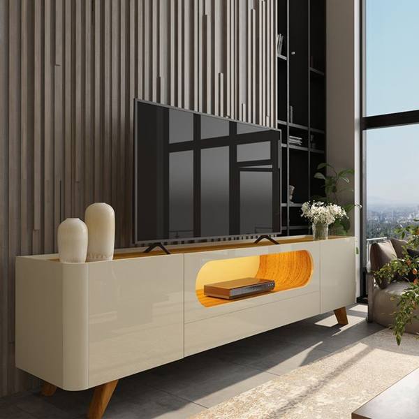 Rack Para TV Até 75" 2.10 Nobre Gelius — Gelius
