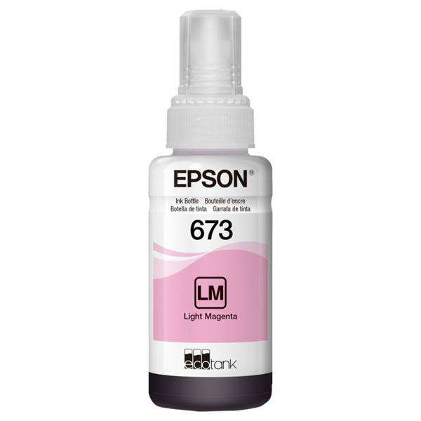Refil para Tanque de Tinta Epson Magenta Claro 673 — Epson