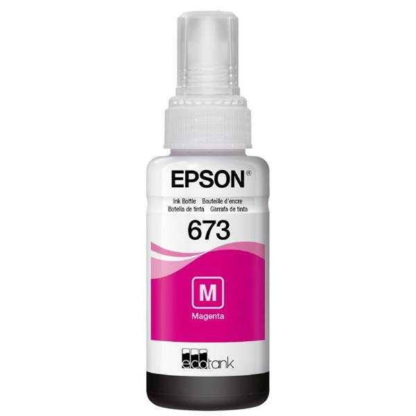 Refil para Tanque de Tinta Epson Magenta Nº673 até 5.400 Páginas T673320-AL — Epson