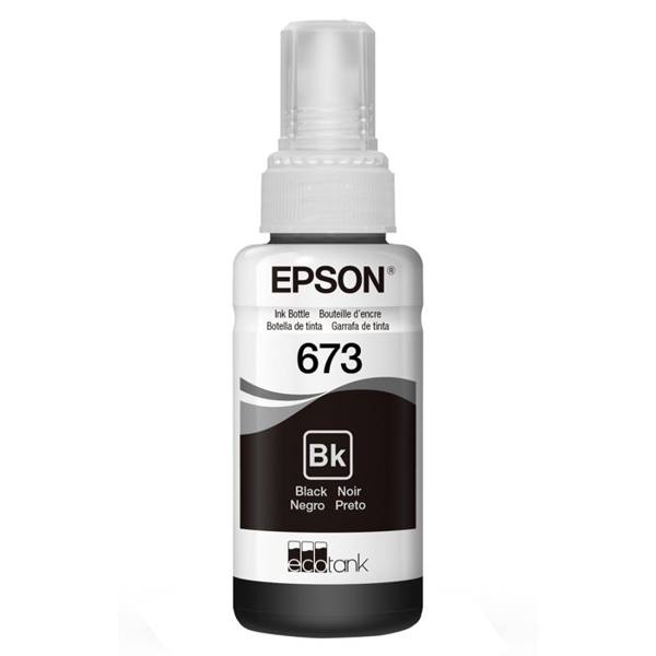 Refil para Tanque de Tinta Epson Preto Nº673 até 3.000 Páginas T673120-AL — Epson