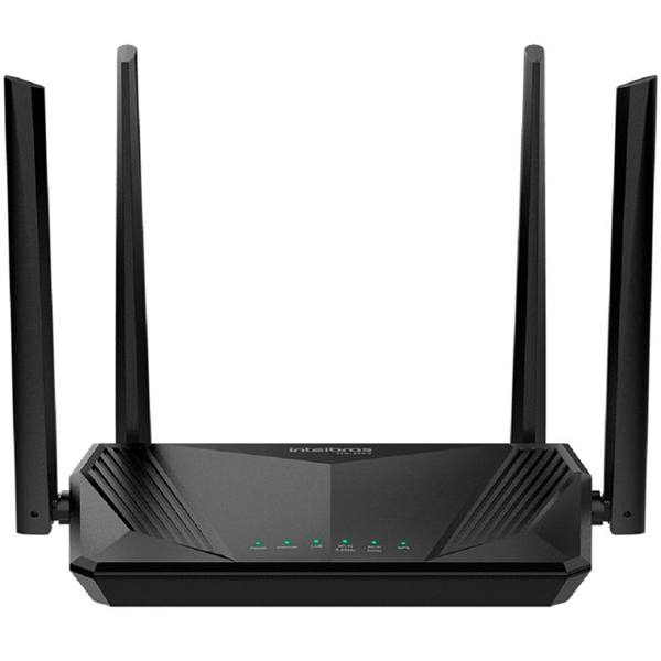Roteador Intelbras W6 AX1500 1200Mbps 4 Antenas 4 Portas — Intelbras