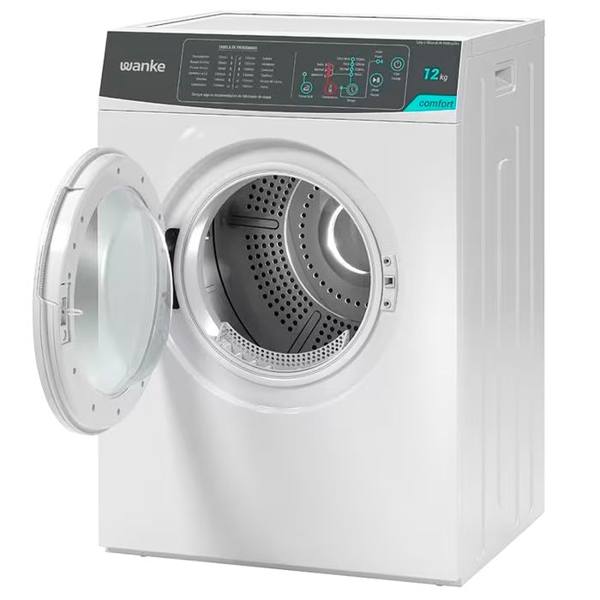 Secadora Wanke Comfort 12kg Função Passa Fácil 12 Programas — Wanke