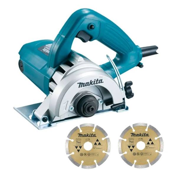 Serra Makita 4100nh3zx Mármore com 2 Discos Diámetro 110mm 1300W — Makita