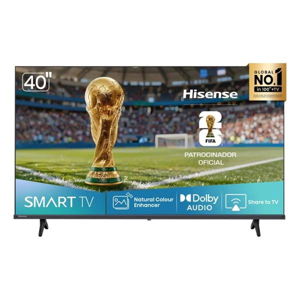 Smart TV FHD de 40 polegadas com HDR10, DTS Virtual X, Compatibilidade Alexa e Google — Sem marca