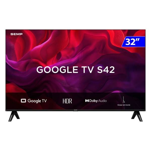 Smart TV Semp LED 32" HD Wi-Fi Android TV 32S42 — Semp
