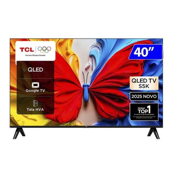 Smart TV TCL QLED 40" Full HD Wi-Fi Android 40S5K — TCL