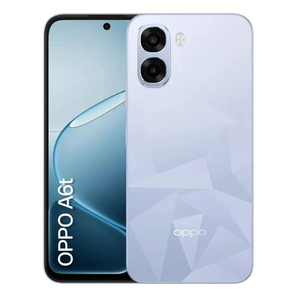 Smartphone OPPO A6T 128GB 4GB Ram Azul Cristal — OPPO