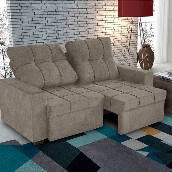 Sofá Retrátil e Reclinável 2 Lugares  190 cm Gazin Viena — Gazin
