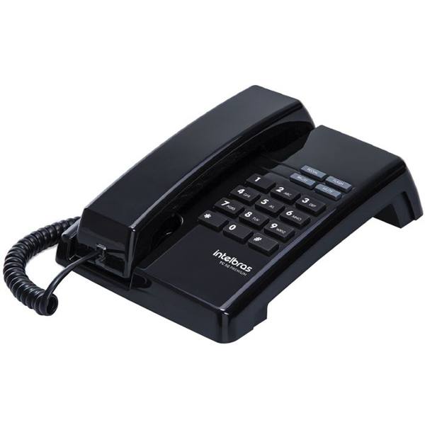 Telefone Intelbras TC 50 Premium com Fio e  Função PABX — Intelbras
