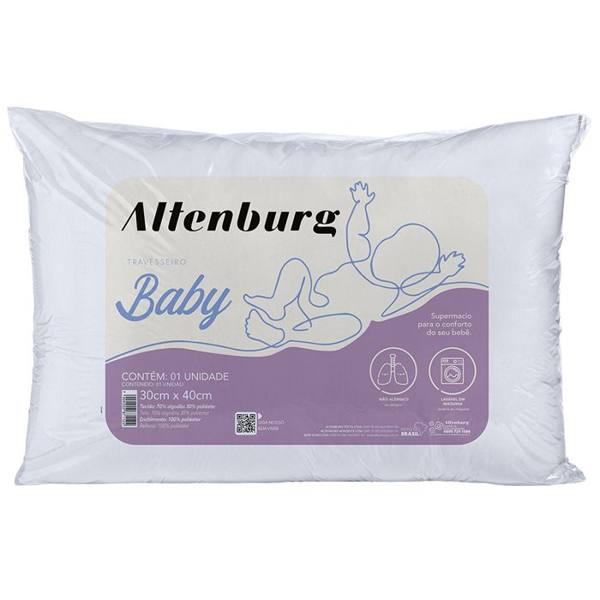 Travesseiro Infantil Altenburg Poliéster Suporte Super Macio Baby — Altenburg