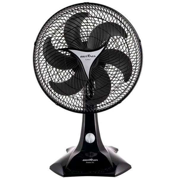 Ventilador de Mesa Britânia Protect Six 30cm 6 Pás 3 Velocidades 60W — Britânia