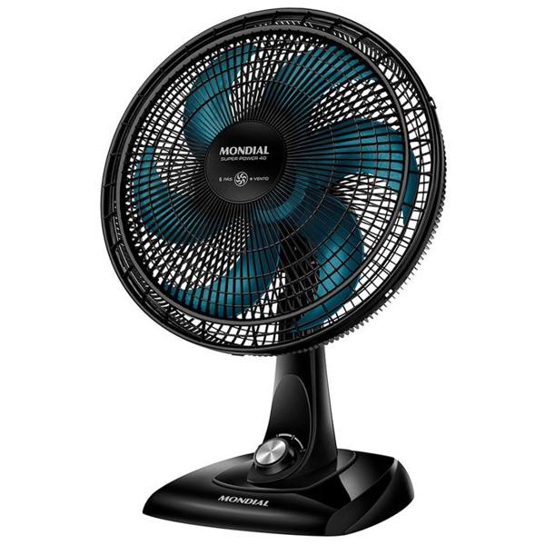 Ventilador de Mesa Mondial Super Power 40cm 6 Pás 3 Velocidades VSP-40-AP — Mondial