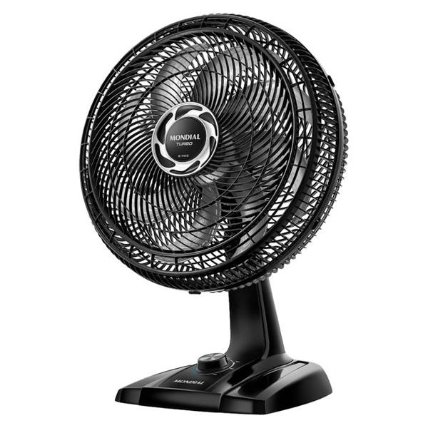 Ventilador de Mesa Mondial Turbo 40cm 3 Velocidades 140W NVT-40-8P-B — Mondial