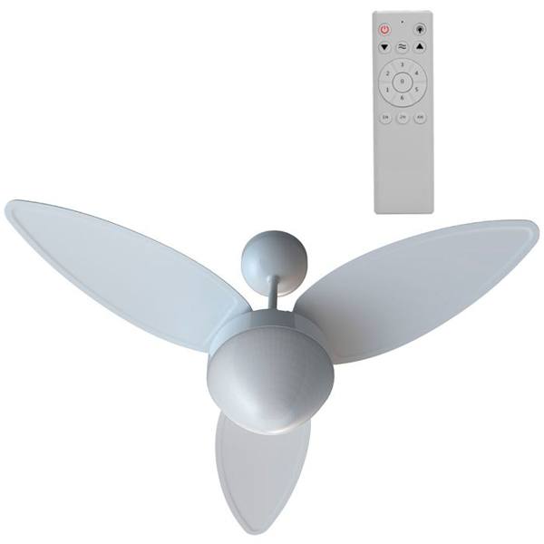 Ventilador de Teto Ventisol Aires 105cm 3 Pás Com Controle 30W Inverter — Ventisol